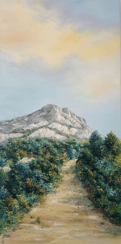 Sentier vers la Sainte Victoire
