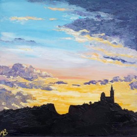 Marseille à contre jour