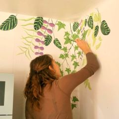 fresque murale personnalisée