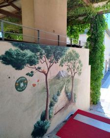 Fresque murale extérieure