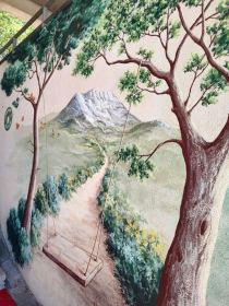 Fresque murale extérieure