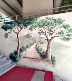 Fresque murale extérieure