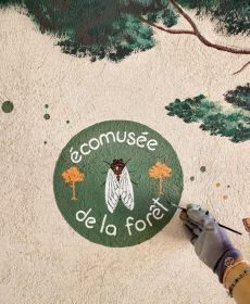 Fresque murale extérieure