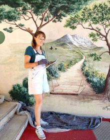Fresque murale extérieure