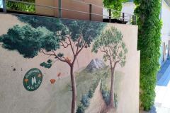 Fresque murale extérieure