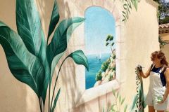 Fresque murale extérieure