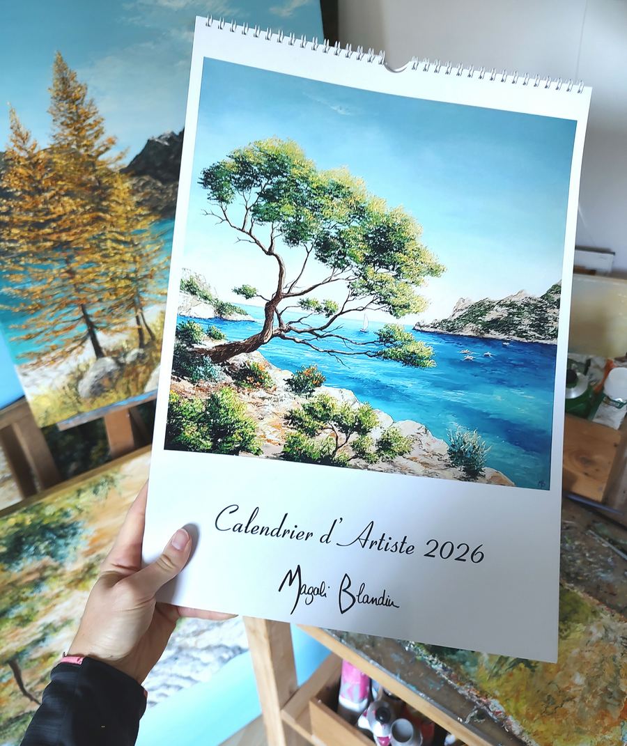 Calendrier d'artiste 2026 / Artist calendar - Image 2