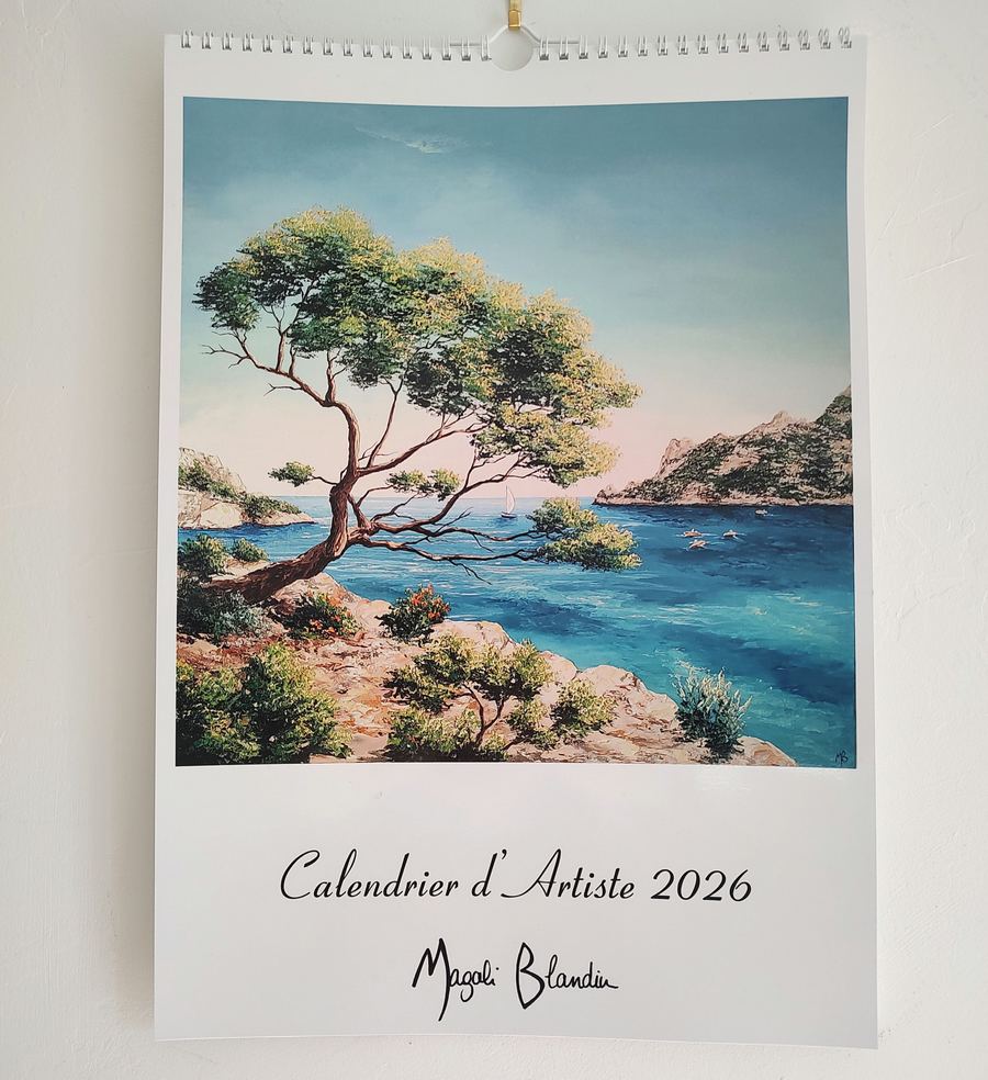 Calendrier d'artiste 2026 / Artist calendar