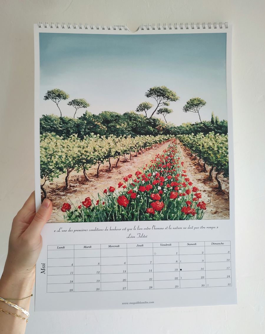 Calendrier d'artiste 2026 / Artist calendar - Image 3