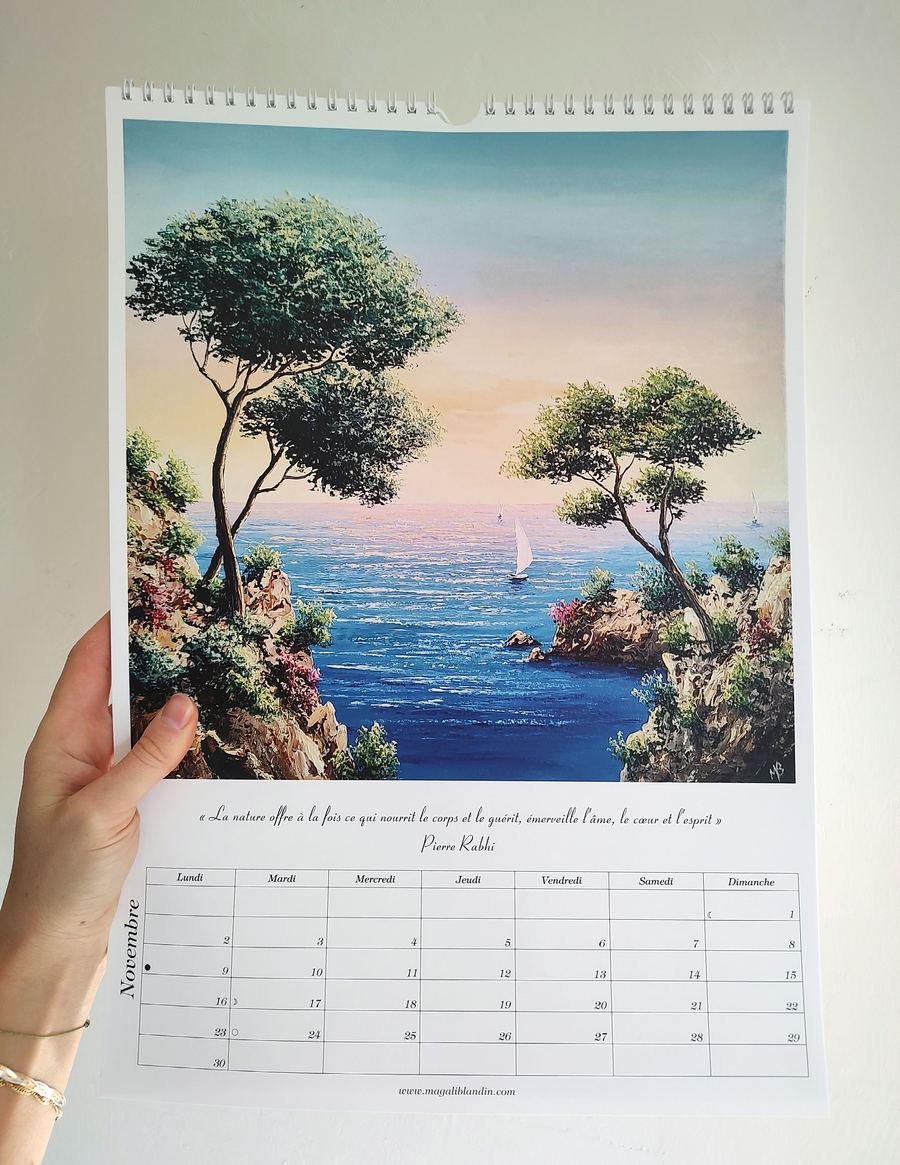 Calendrier d'artiste 2026 / Artist calendar - Image 4