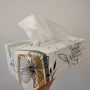Boîte à mouchoirs personnalisée