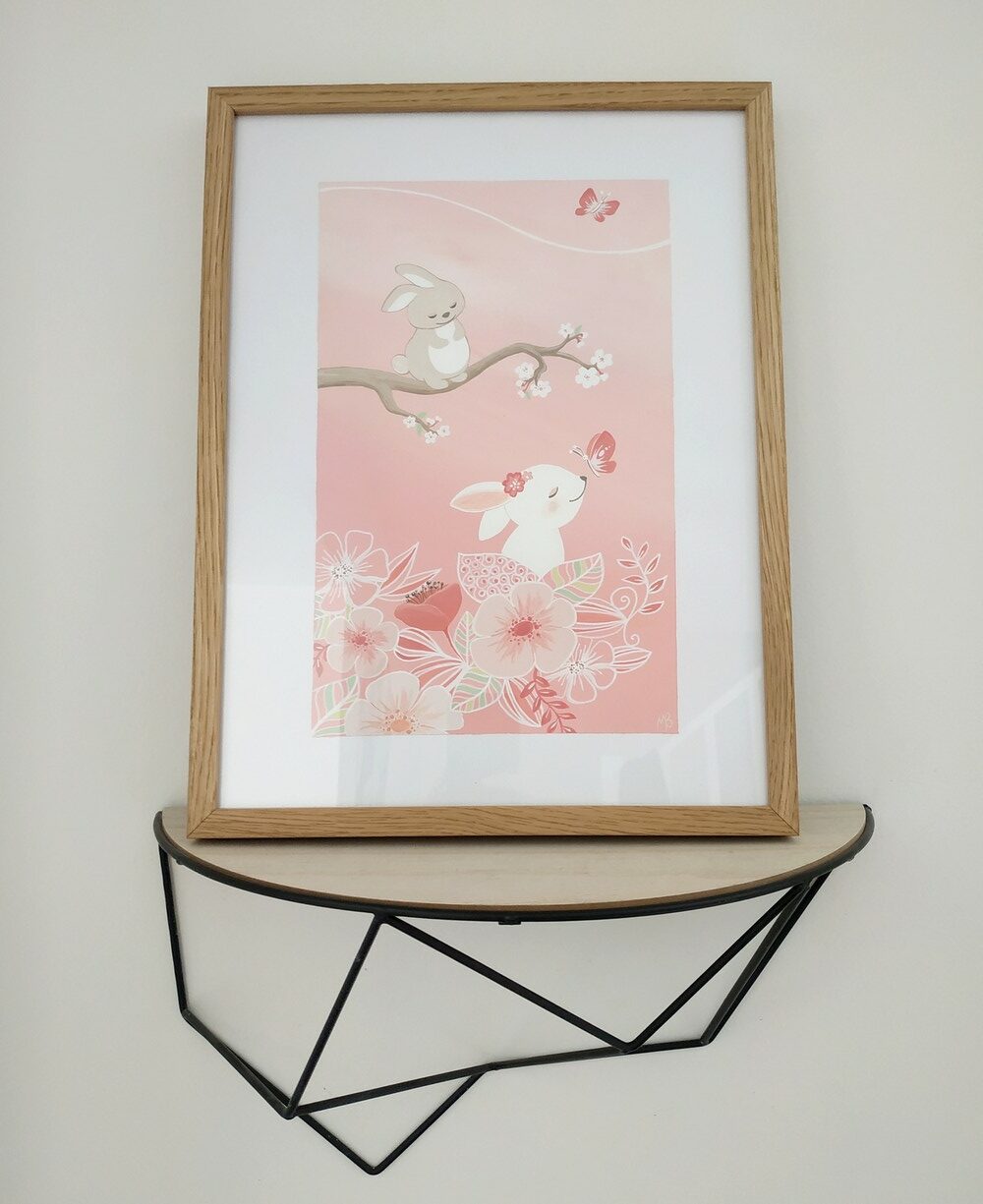 Affiche Les lapins - Image 2