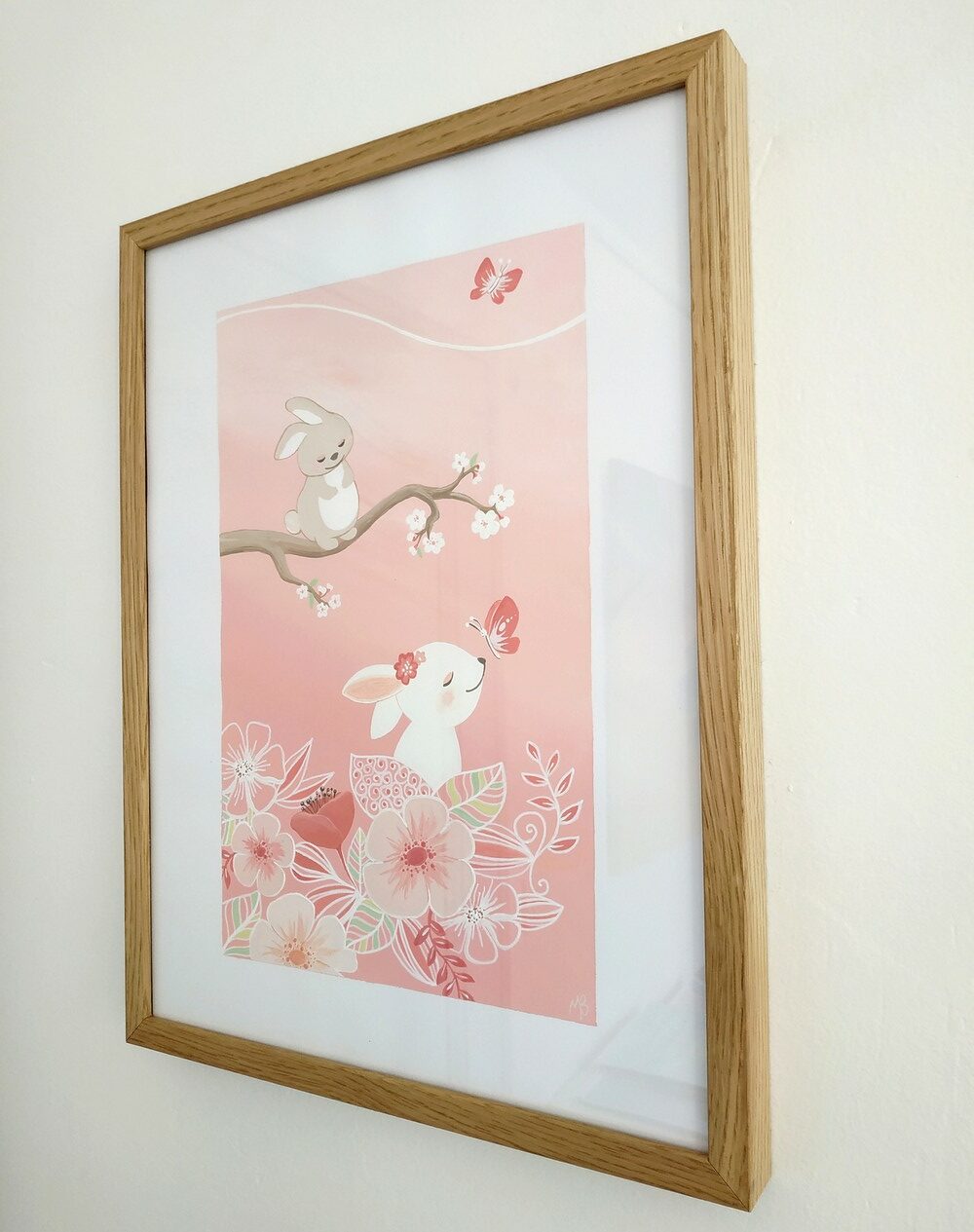 Affiche Les lapins