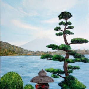 Banzai au Mont Fuji, Japon