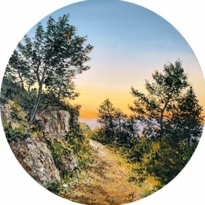 Randonnée au crépuscule