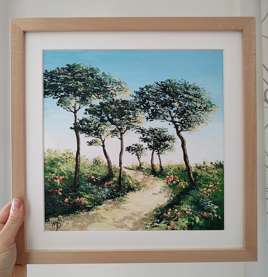 Le sentier au printemps